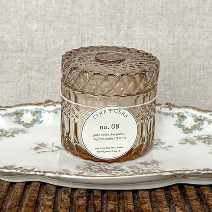 Crystal - No. 09 | palo santo, saffron, warm amber