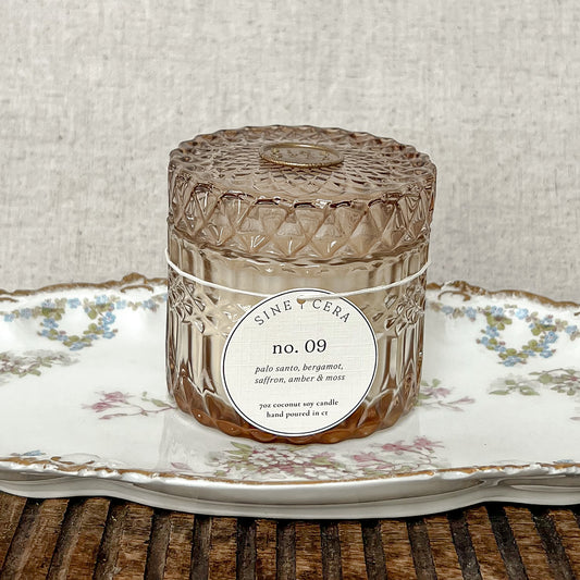Crystal - No. 09 | palo santo, saffron, warm amber