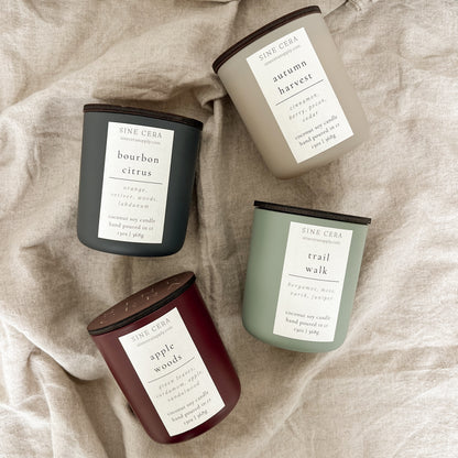 Fall Collection - Apple Woods Wood Wick Candle